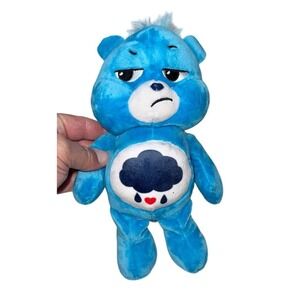 Care Bears Grumpy Bear 8"‎ Plush Toy by Basic Fun Blue 2020 retro stuffed animal